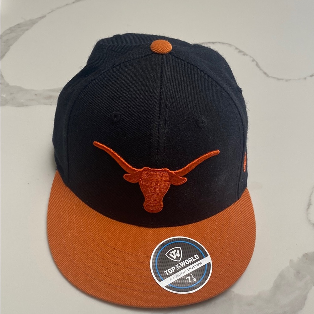 Texas Longhorns Black and Orange Cap